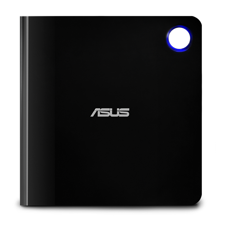 ASUS SBW-06D5H-U/BLACK Slim Portable Blu-ray Writer (USB Type-C and Type-A)