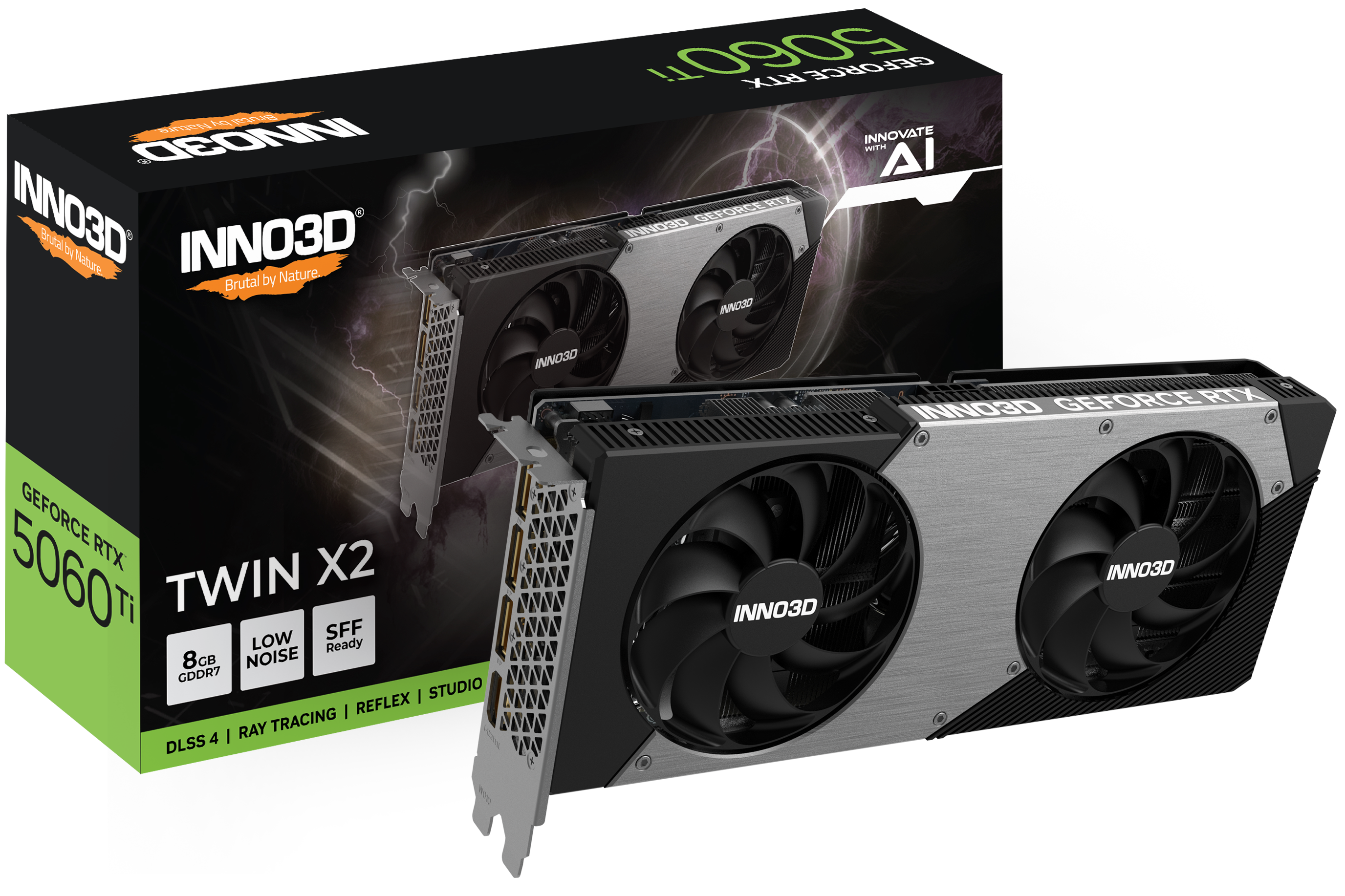 INNO3D GeForce RTX 5060 Ti X2 8GB GDDR7 INNO3D GeForce RTX 5060 Ti X2 8GB GDDR7