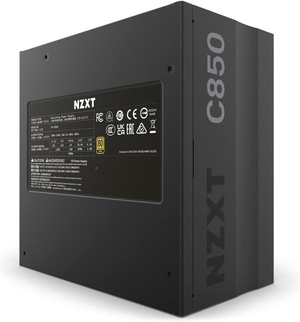 NZXT 850W C850 Gold 80Plus Gold Full Modular Power Supply (PA-8G1BB-UK)