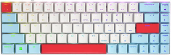 Cherry MX-LP 2.1 65% RGB LOW PROFILE 紅軸 (白色)小巧無線遊戲械式鍵盤 G80-3860LVAEU-17
