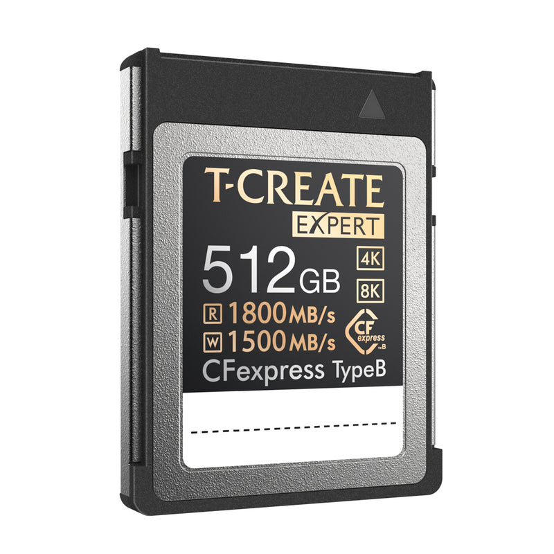 TEAMGROUP 512GB T-CREATE EXPERT CFexpress 2.0 Type B Memory Card TTCCFX512GCFX2B01
