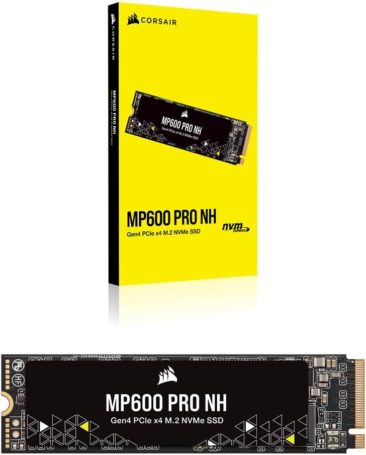 PC周辺機器 MP600 PRO NH CSSD-F4000GBMP600PNH CORSAIR 4TB MP600 PRO NH CSSD-F4000GBMP600PNH M.2 2280 PCIe Gen4 x4 SS