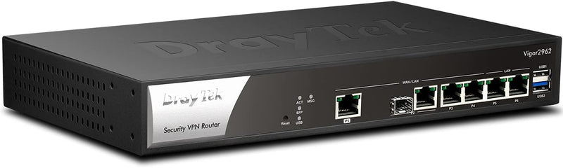 DrayTek Vigor 2962 2.5 Gigabit WAN + Combo WAN Security VPN Router (Vigor-2962)