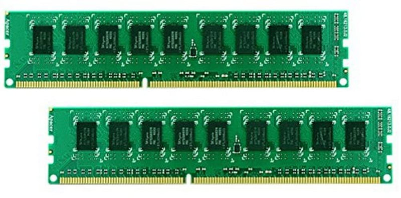 Synology 16GB Kit (2x8GB) RAMEC1600DDR3-8GBX2 DDR3 1600MHz 240-Pin ECC U-DIMM Memory RM-E16D316