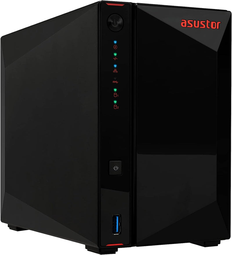 [最新產品] ASUSTOR Nimbustor 2 AS5402T 2-Bay NAS - Intel Celeron N5105 2.9GHz (Quad-Core), 4GB DDR4, Support M.2 SSD*4