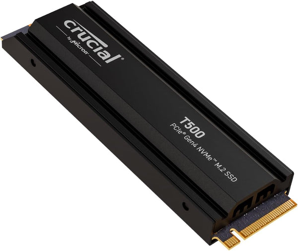 Crucial 2TB T500 w/Heatsink CT2000T500SSD5 PCIe Gen4 NVMe M.2 SSD