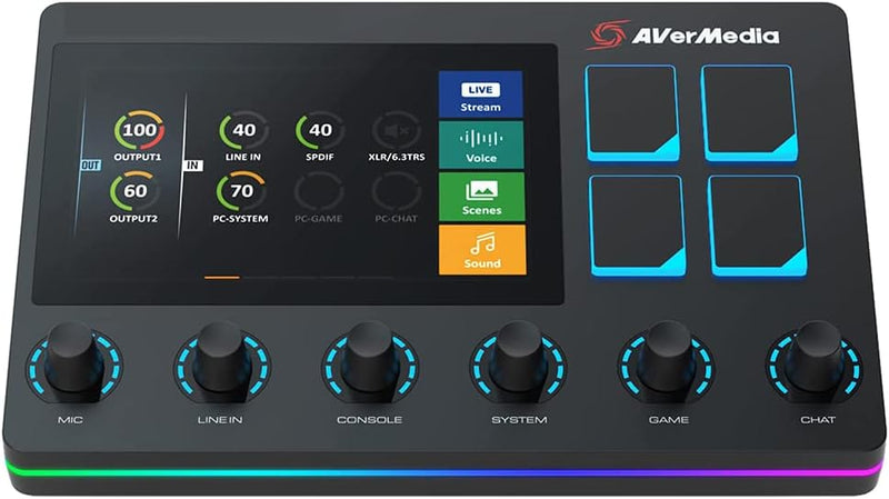 AVerMedia Creator's Control Center / Audio Mixer Live Streamer NEXUS (AX310)