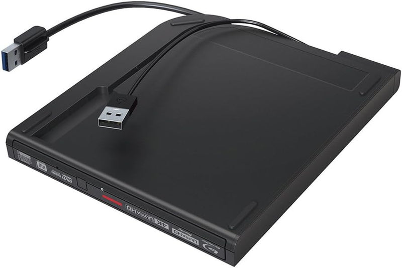 BUFFALO BRUHD-PU3-BK 黑色 Ultra HD USB3.1 Portable Ultra 4K Blu-ray Writer