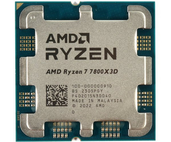 AMD Ryzen 7 7800X3D Tray Processor 8C 16T Socket AM5 香港行貨.3年保養