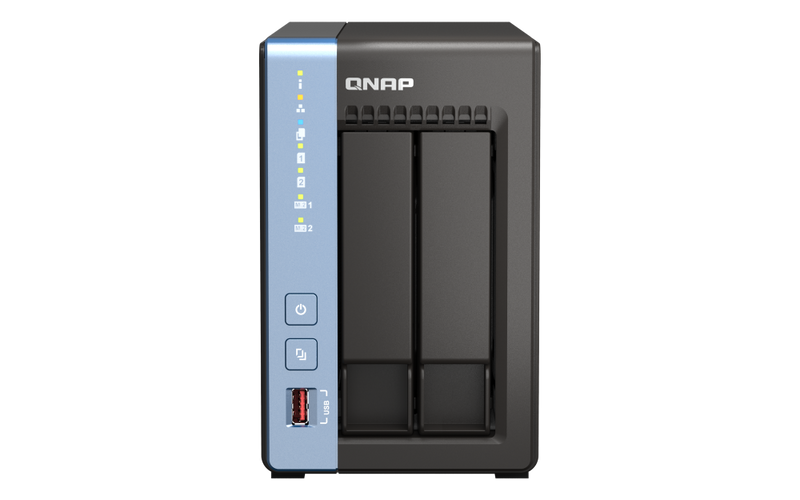 QNAP TS-264C-8G 2-Bay NAS (Intel Celeron N5095 Quad Core CPU, 8GB Ram)