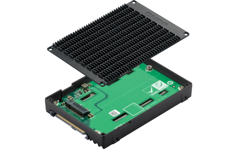 QNAP M.2 2280 to 2.5 Inch U.2 NVMe PCIe 4.0 SSD Adapter (QDA-UMP4)