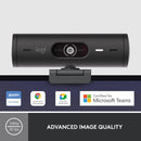 Logitech Brio 500 Full HD 1080p 網路攝影機 - Graphite 石墨灰色