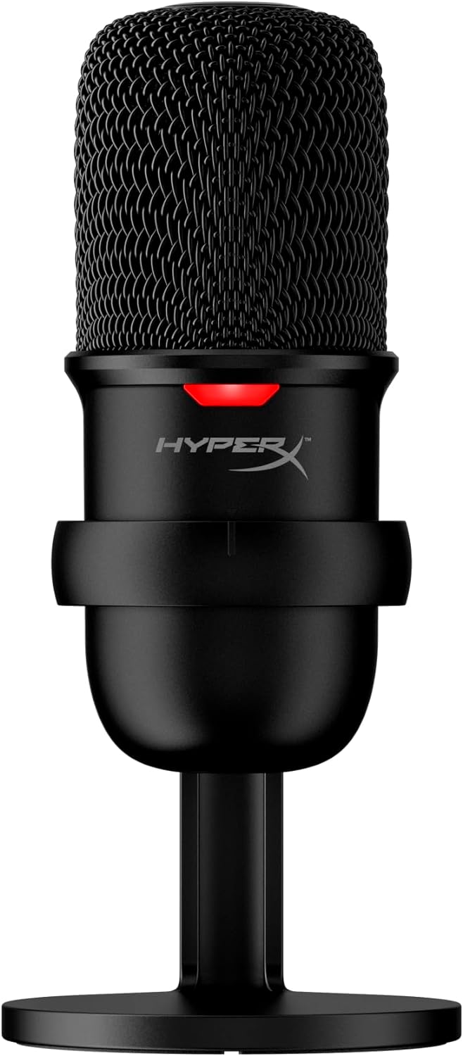 HyperX SoloCast - USBマイク（ブラック） SoloCast – USB Gaming Microphone | HyperX