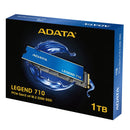 ADATA 1TB LEGEND 710 ALEG-710-1TCS M.2 2280 PCIe Gen3 x4 SSD (HD-L71031T)