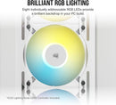 Corsair iCUE AF140 RGB ELITE 140mm PWM Single Fan - White 白色 (單件裝) CO-9050159-WW