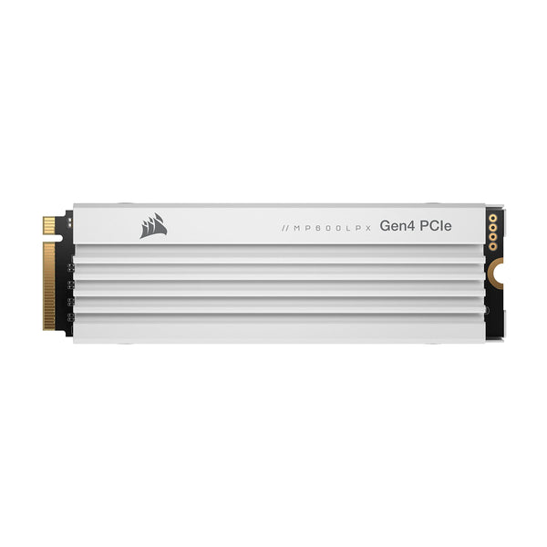 Corsair 2TB MP600 PRO LPX White 白色 w/Heatsink CSSD-F2000GBMP600PLPW M.2 2280 PCIe Gen4 x4 SSD
