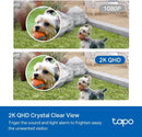 TP-Link Tapo C420S2 4MP/2K QHD Smart Wire-Free Security Starlight CCTV Battery Camera System (2-Camera)