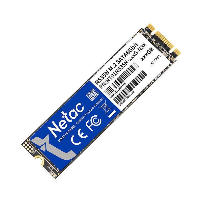 Netac 256GB N535N M.2 2280 SATA 6Gb/s SSD NT01N535N-256G-N8X