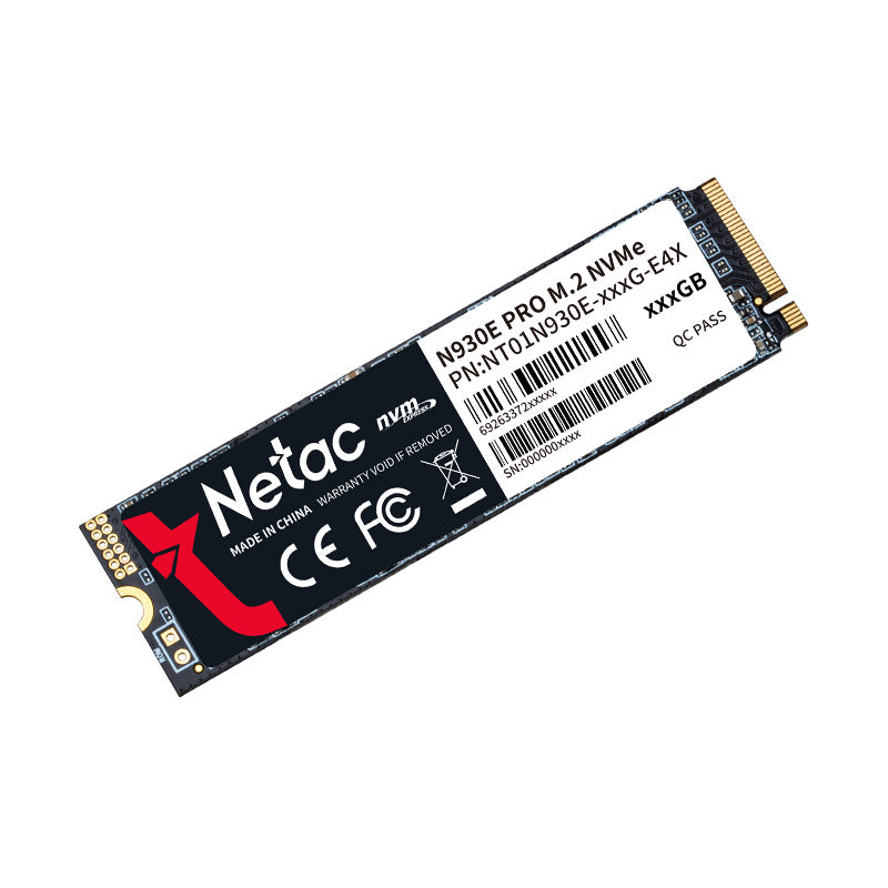 Netac 256GB N930E PRO M.2 2280 PCle Gen3 x4 NVMe SSD NT01N930E-256G-E4X