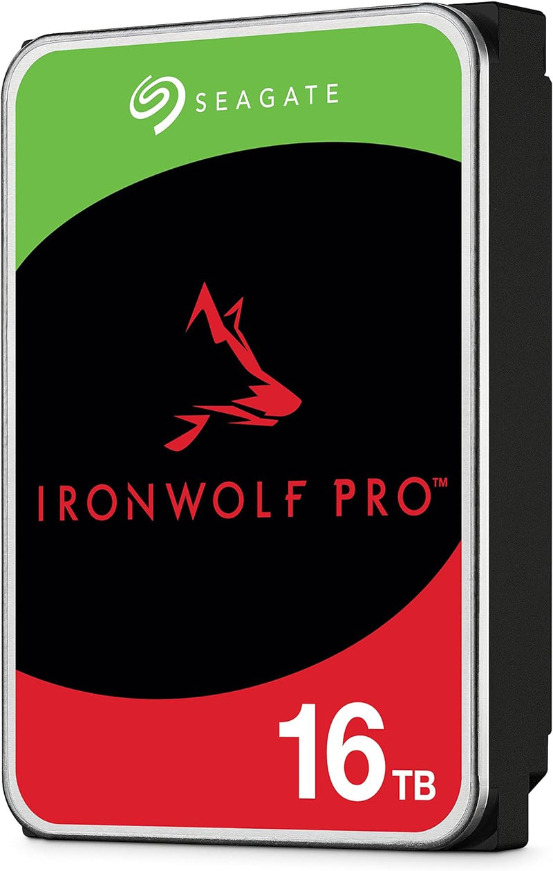 Seagate 16TB IronWolf Pro ST16000NT001 NAS 3.5" SATA 7200rpm 256MB Cache HDD