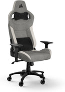 CORSAIR T3 RUSH Fabric 人體工學電競椅 - Grey/White 灰白色 CF-9010058-WW (代理直送)