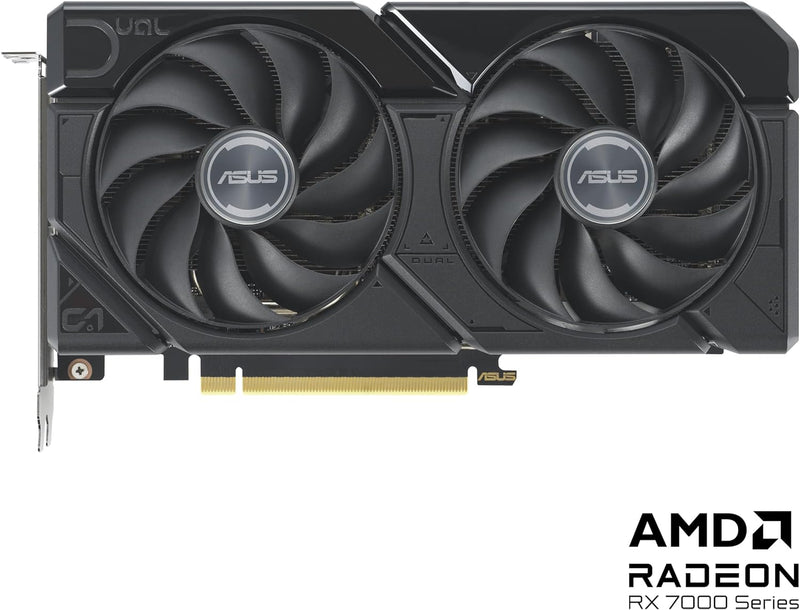 ASUS DUAL AMD Radeon RX 7600 XT OC 16GB GDDR6 DUAL-RX7600XT-O16G (DI-A760XE1)