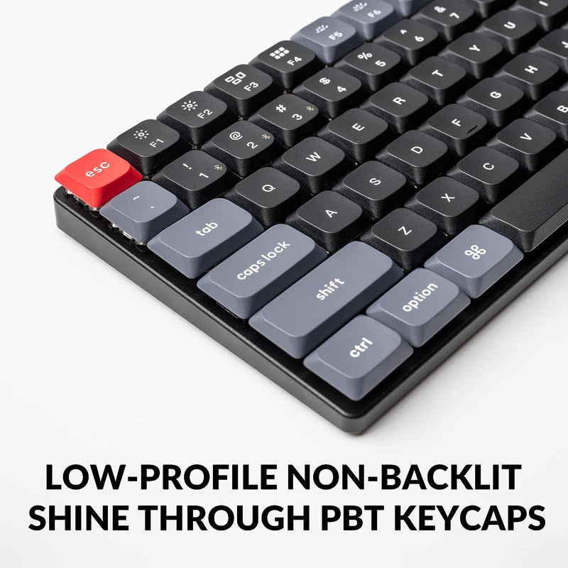 Keychron K3 Pro QMK/VIA Wireless Custom Mechanical Keyboard -Black (Brown) (KC-K3P-H3)