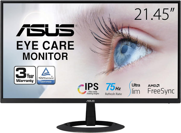 ASUS 21.45" VZ22EHE 75Hz FHD IPS (16:9) 顯示器