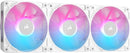 Corsair iCUE LINK RX120 RGB Starter Kit 120mm PWM 風扇 - White 白色 (Triple Pack 三件裝) CO-9051022-WW