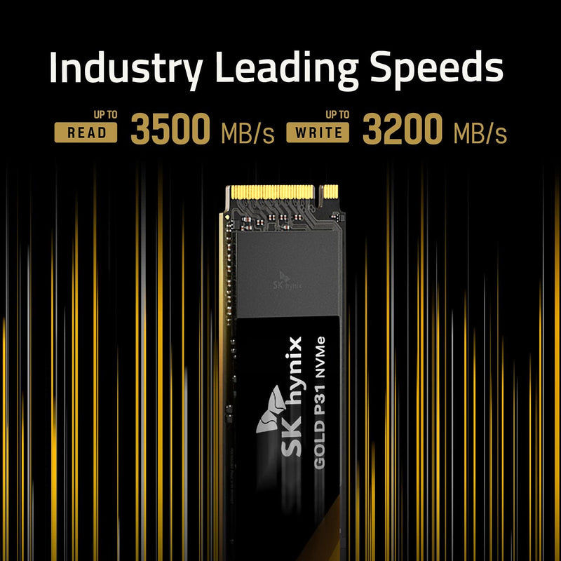 SK Hynix 2TB Gold P31 M.2 2280 PCIe Gen3 x4 SSD (SHGP31-2000GM-2)