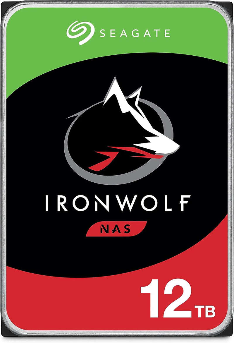 Seagate 12TB IronWolf ST12000VN0008 NAS 3.5" SATA 7200rpm 256MB Cache HDD