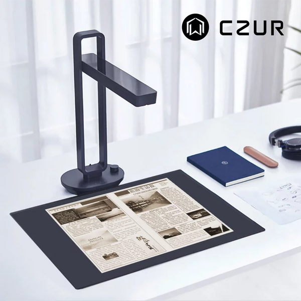 CZUR Aura Pro - 1400 萬像素智能掃描器 & 智能枱燈