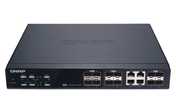 QNAP QSW-M1204-4C 12-Port Managed Switch
