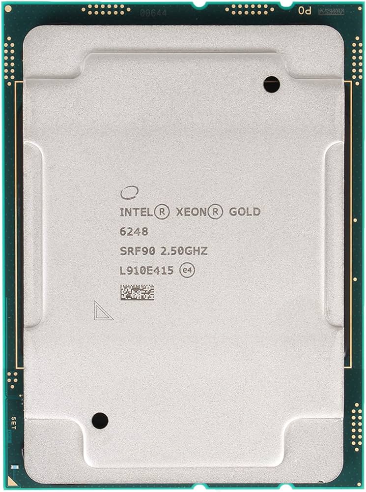 Intel Xeon Gold 6248 Tray Processor 20C 40T, 27.5M Cache, 2.50 GHz, FC