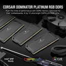 CORSAIR 32GB Kit (2x16GB) DOMINATOR PLATINUM RGB CMT32GX5M2X7200C34 DDR5 7200MHz CL34 Memory