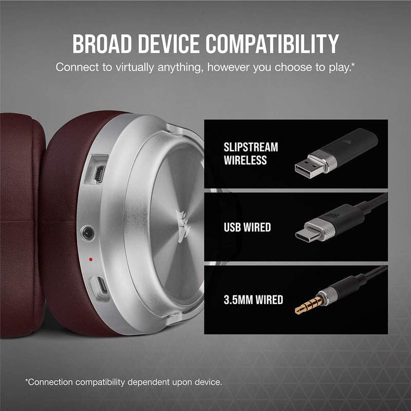 Corsair VIRTUOSO RGB WIRELESS SE High-Fidelity Gaming Headset — Espresso CA-9011181-AP