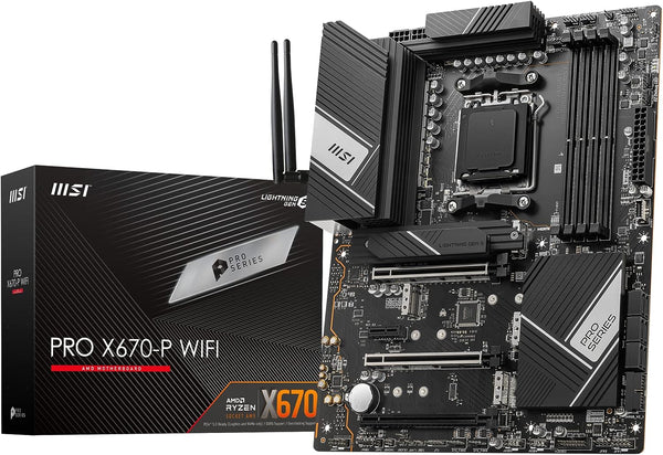 MSI PRO X670-P WIFI DDR5,Socket AM5 ATX Motherboard