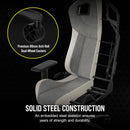 CORSAIR T3 RUSH Fabric 人體工學電競椅 - Grey/White 灰白色 CF-9010058-WW (代理直送)