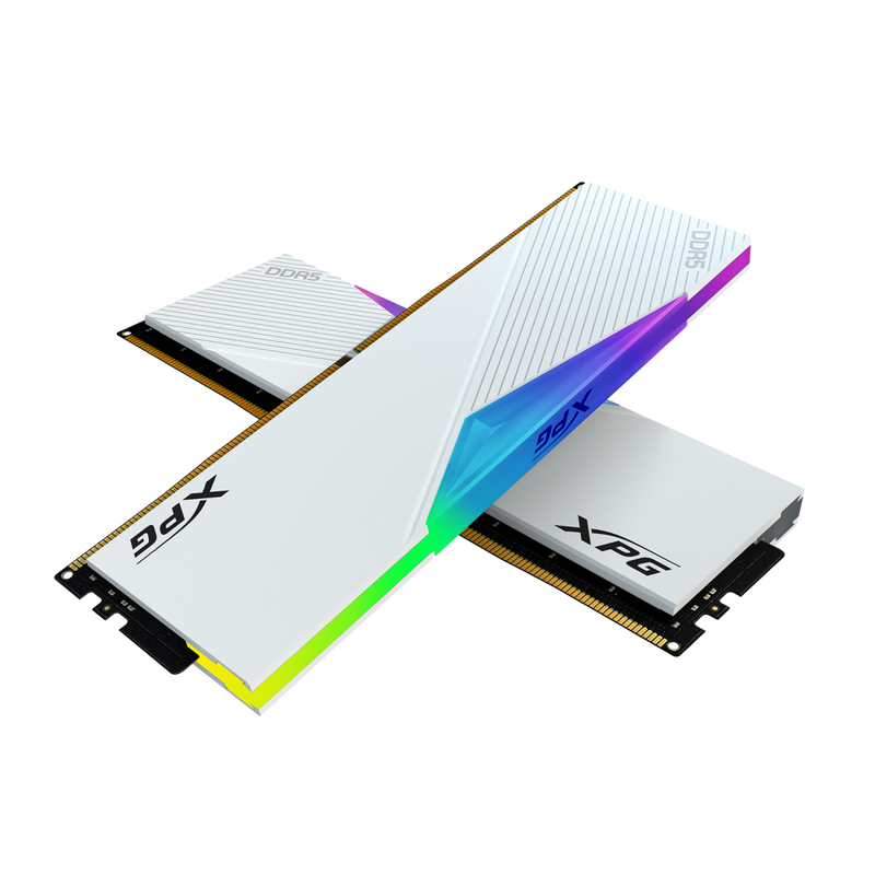 ADATA 32GB Kit (2x16GB) XPG LANCER RGB White 白色 AX5U6000C3016G-DCLARWH CL30 DDR5 6000MHz Memory