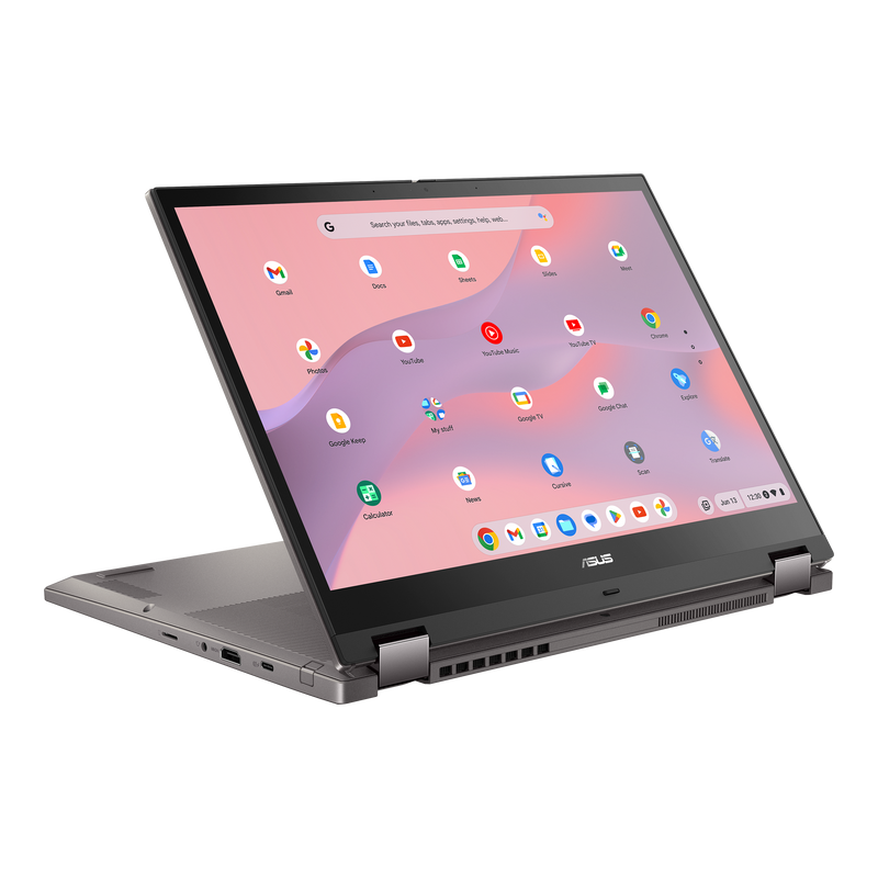 ASUS Chromebook Vibe Flip CX34 - Grey / 14 Flip+Touch / FHD / i7-1255U/ 16G / 256G SSD / Chrome OS (3 Year) - CX3401FBA-LZ0462