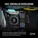 CORSAIR 32GB Kit (2x16GB) DOMINATOR PLATINUM RGB CMT32GX5M2X7200C34 DDR5 7200MHz CL34 Memory