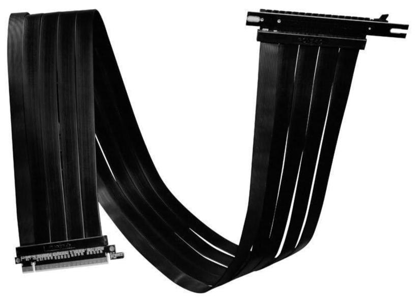 LIAN LI Premium PW-PCIV-4-90X PCI-E 16X 4.0 Extender Riser Cable 900mm