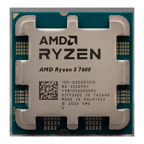 AMD Ryzen 5 7600 Tray Processor 6C 12T Socket AM5 香港代理.3年保養