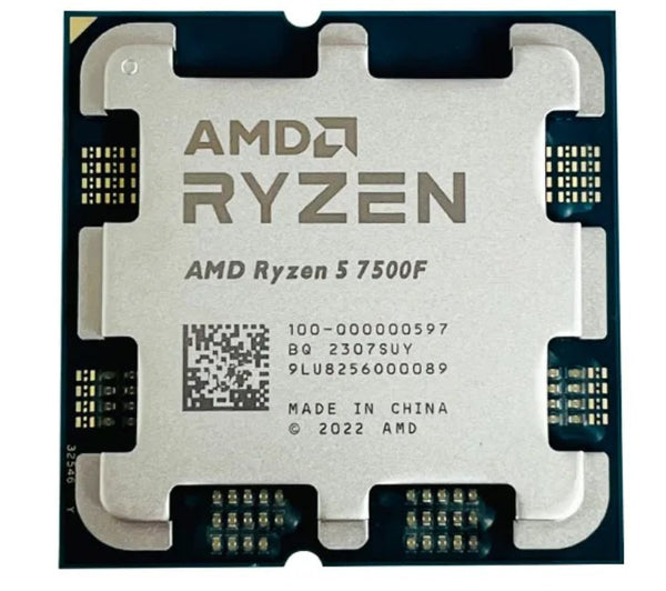 AMD Ryzen 5 7500F Tray Processor 6C 12T Socket AM5 香港行貨.3年保養