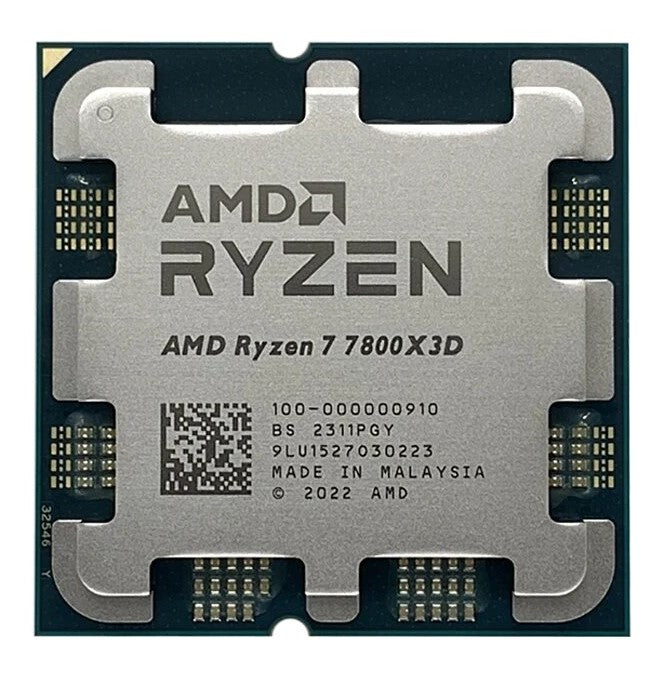 AMD Ryzen 7 7800X3D Tray Processor 8C 16T Socket AM5 香港行貨.3年保養