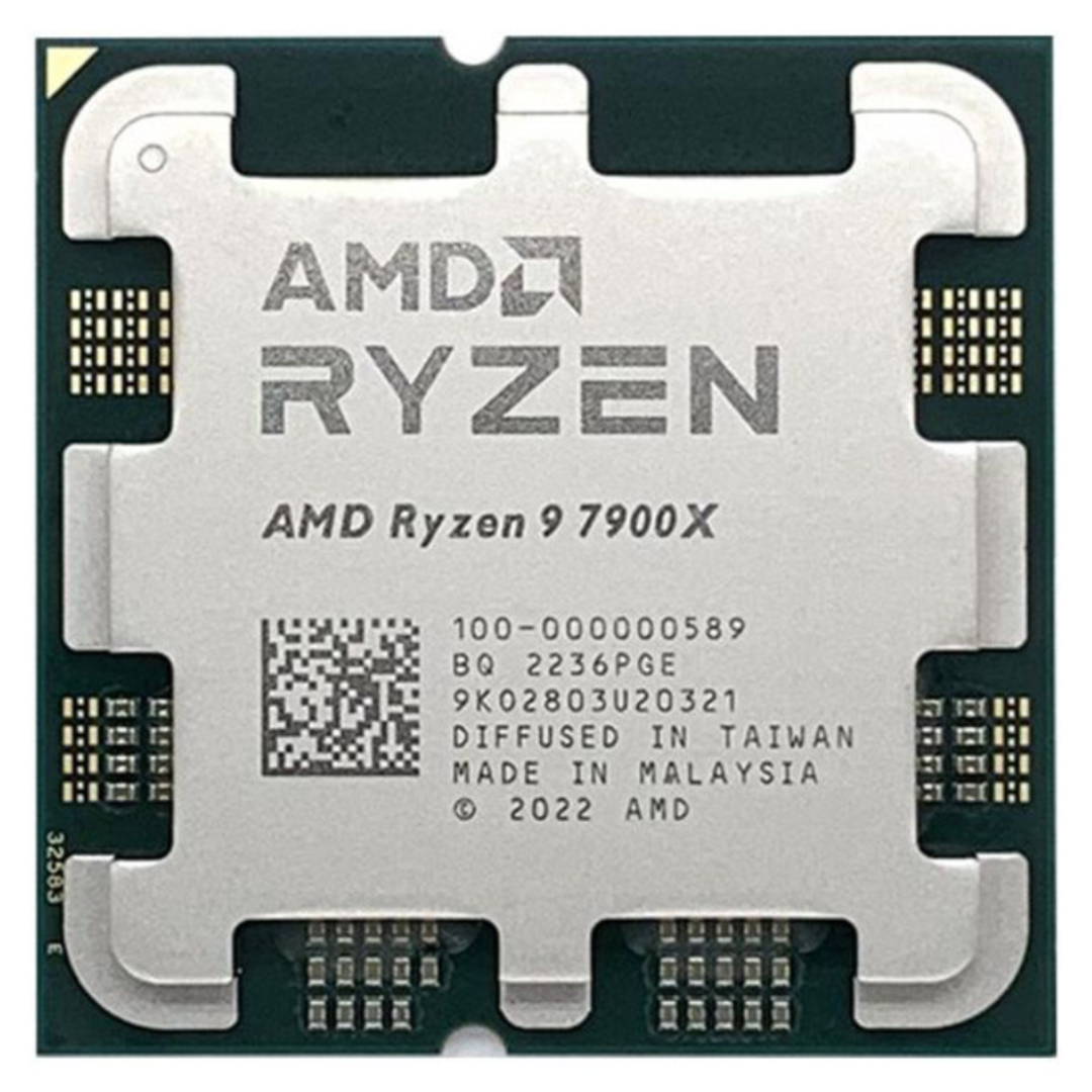 CPU AMD Ryzen 9 7900X3D AMD Ryzen 9 7900X Tray Processor 12C 24T / 76 MB Cache / 4.7 GHz / Soc