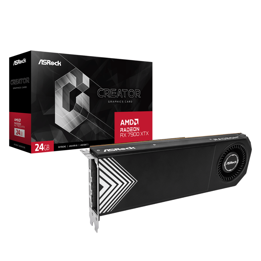 ASRock AMD Radeon RX 7900 XTX Creator 24GB GDDR6 (RX7900XTX CT 24G)