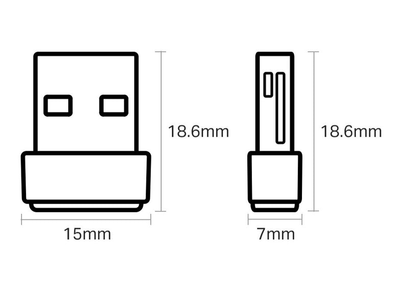 【TP-Link 5月份產品大激賞】TP-Link Archer T2UB Nano AC600 Dual Band Wi-Fi USB Adapter