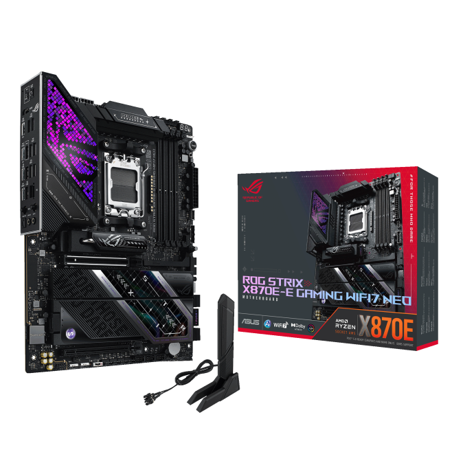 ASUS ROG STRIX X870E-E GAMING NEO DDR5,Socket AM5 ATX Motherboard (MB-