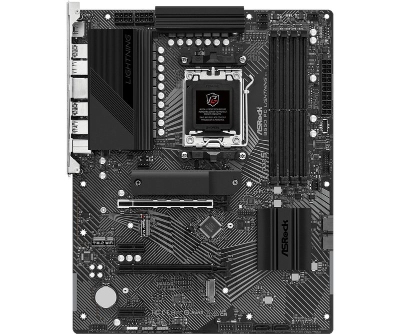 ASRock B650 PG Lightning DDR5,Socket AM5 ATX Motherboard